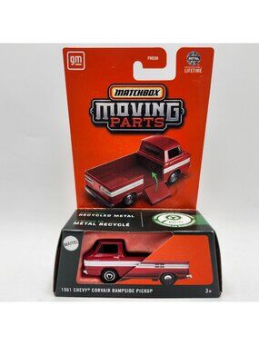 Matchbox Moving Parts 1961 Chevy Corvair Rampside Pickup Red 2025